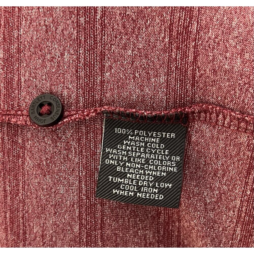 John Bartlett Consensus Performance Polo Shirt Me… - image 4
